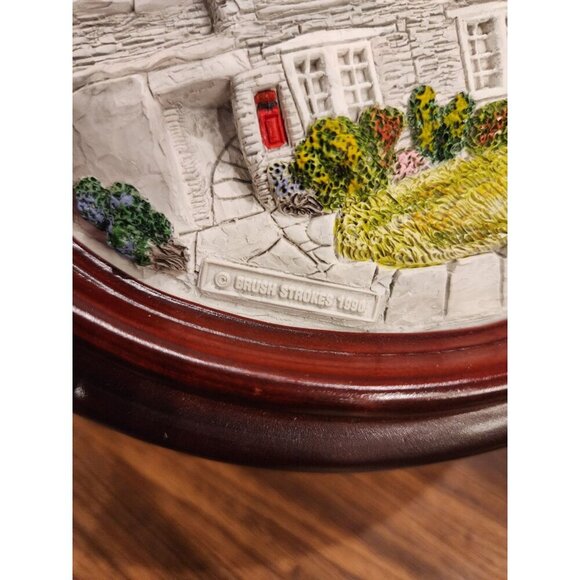 Brush Strokes Packhorse Inn & Tintagel Post Office 3D Plaque Hand Painted - Picture 3 of 12